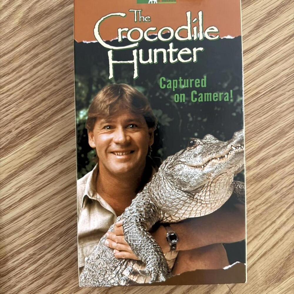 The Crocodile Hunter: Captured on Camera VHS‎ tape #wildlife video